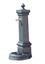 FONTANA MILANO in ghisa completa di rubinetto in ottone a pulsante, altezza cm. 120 circa  