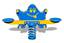 TANDEM FANTASTIMO A 2 POSTI a molla con sagoma in materiale plastico 