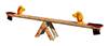 BILICO DOG-DOG oscillante a 2 posti con trave in legno 