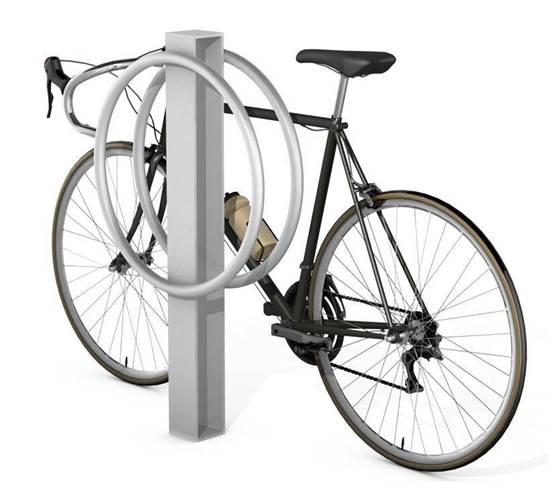 PORTABICI LOOP in acciaio
